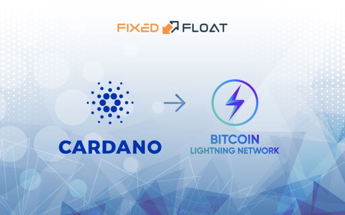 Câmbio Cardano por Bitcoin Lightning Network