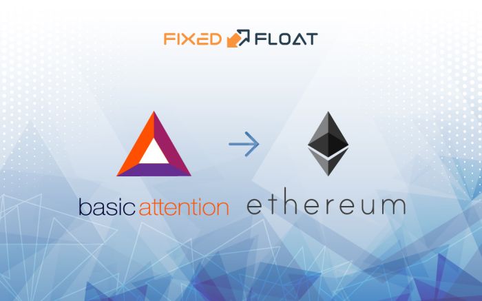 Tauschen Sie Basic Attention gegen Ethereum