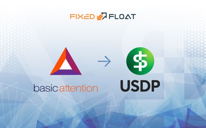 Câmbio Basic Attention para USDP