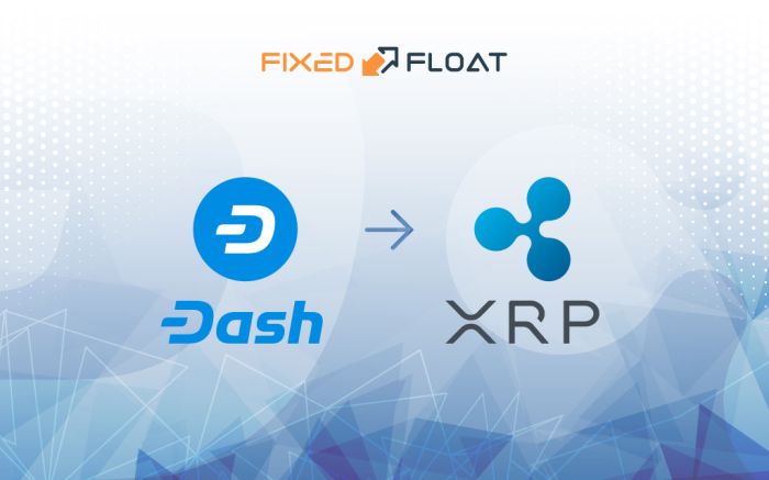 Обмен Dash на XRP