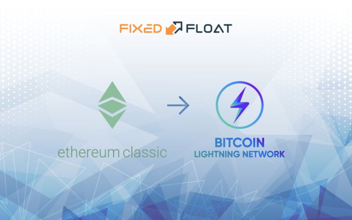Exchange Ethereum Classic to Bitcoin Lightning Network