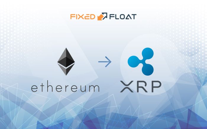 Обмен Ethereum на XRP