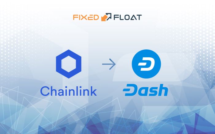 Tauschen Sie Chainlink gegen Dash
