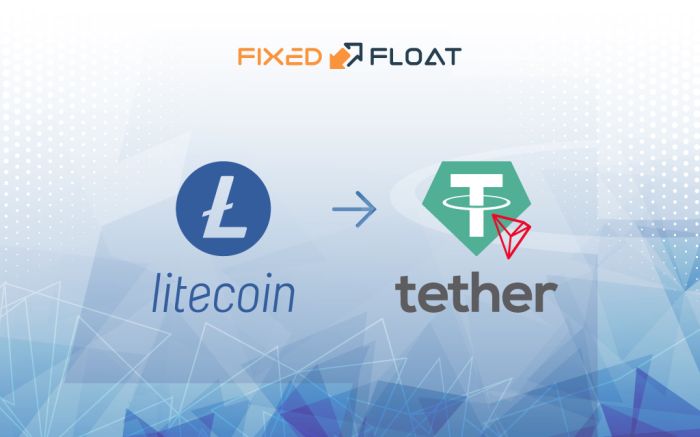 Câmbio Litecoin por USDT (TRC-20)