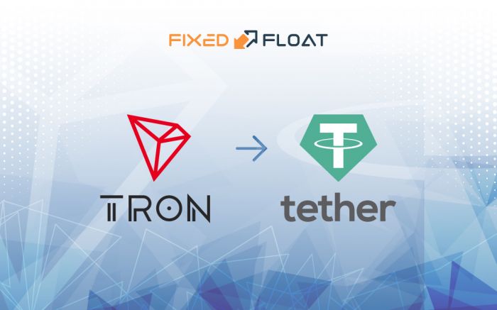 Exchange Tron to USDT (ERC-20)