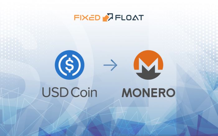 Exchange USD Coin to Monero