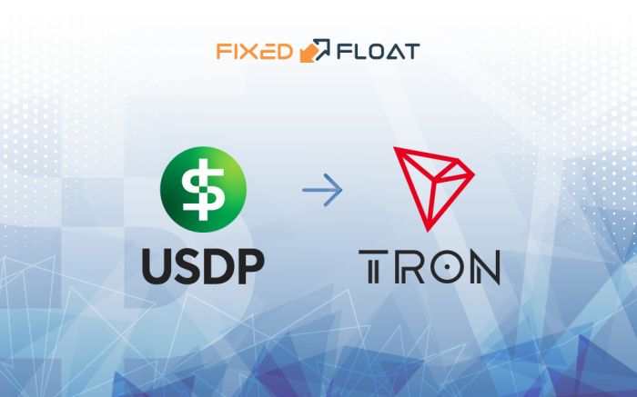Exchange USDP to Tron