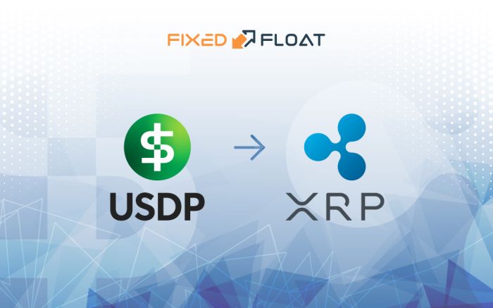 Exchange USDP to XRP