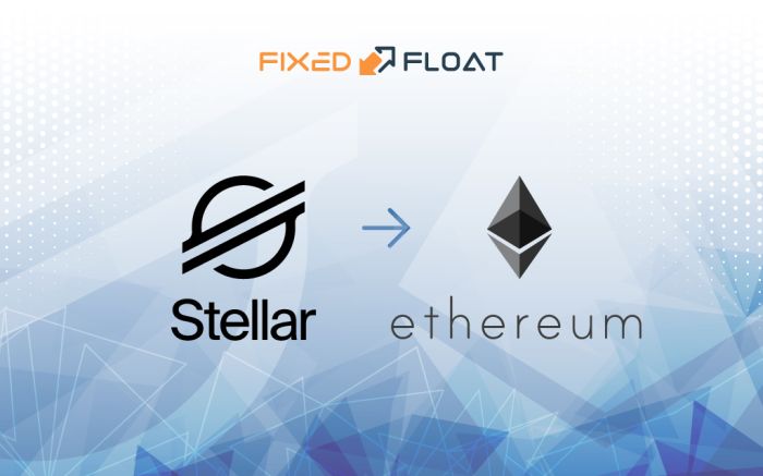 Обмен Stellar Lumens на Ethereum