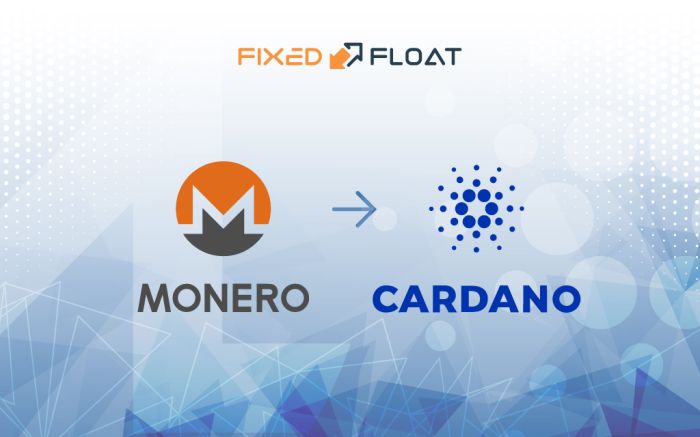 Câmbio Monero para Cardano