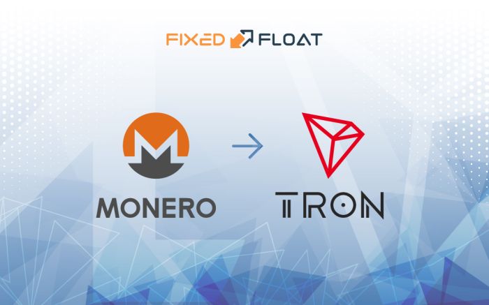 Exchange Monero à Tron