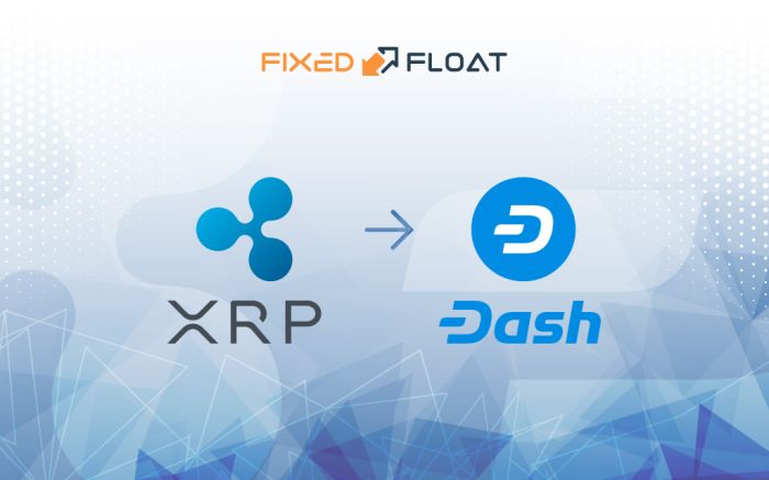 Обмен XRP на Dash