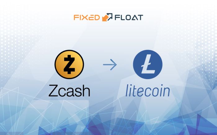 Exchange Zcash to Litecoin